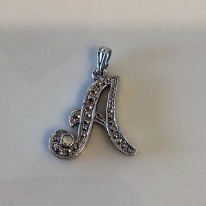 Vintage Letter ‘A’ Pendant